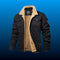 Sherpa Lined Fitted Trucker Jacket