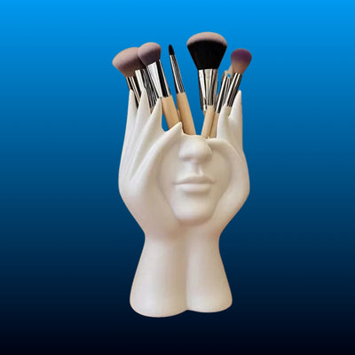 Ceramic Face Makeup Brush Holder