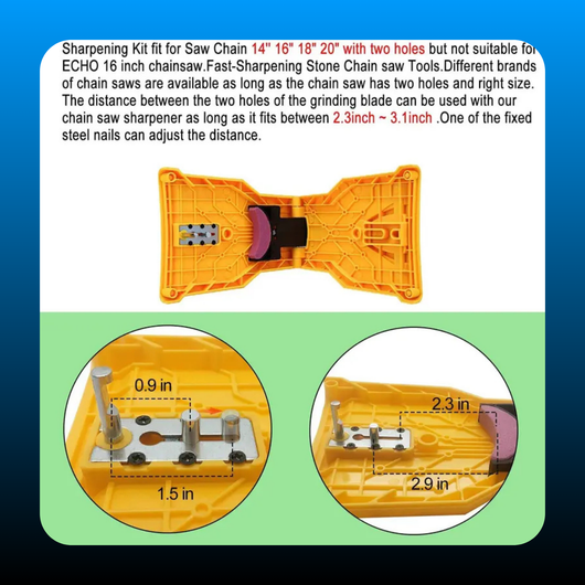 Portable Teeth Chainsaw Sharpener