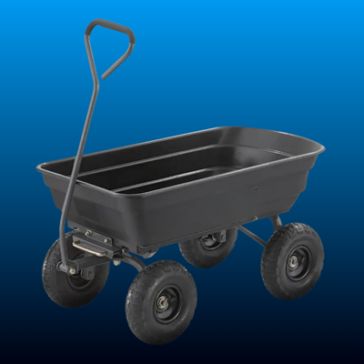 Heavy Duty Poly Dump Cart