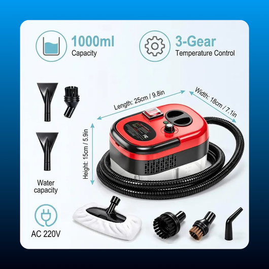 Handheld High-Pressure Steam Cleaner