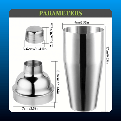 24oz Stainless Steel Cocktail Shaker