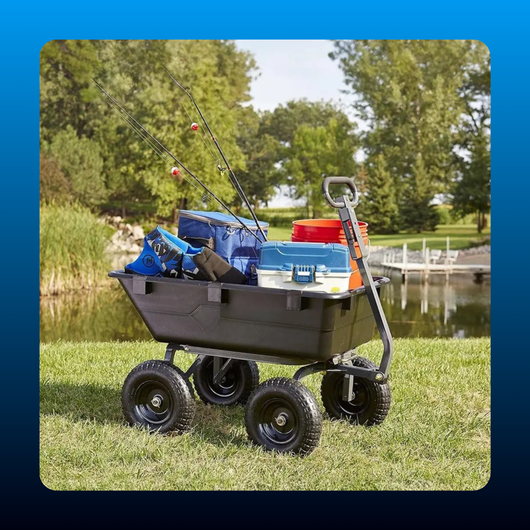 Heavy Duty Poly Dump Cart