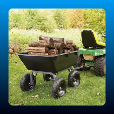 Heavy Duty Poly Dump Cart
