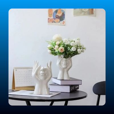 Ceramic Face Makeup Brush Holder