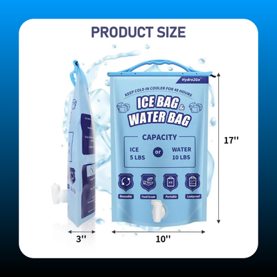 Reusable Large Leakproof Ice Bags