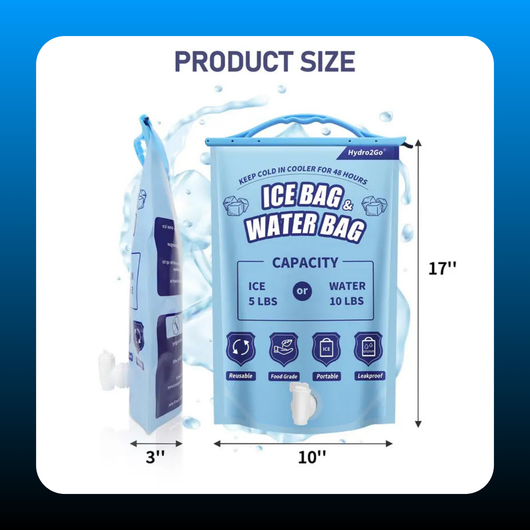Reusable Large Leakproof Ice Bags