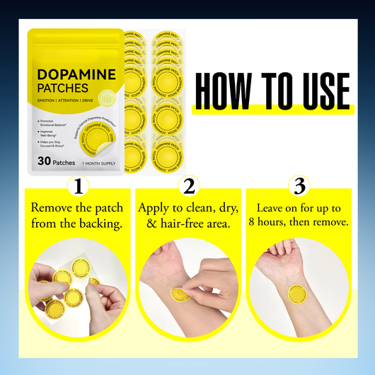 Dopamine Focus Support Patches