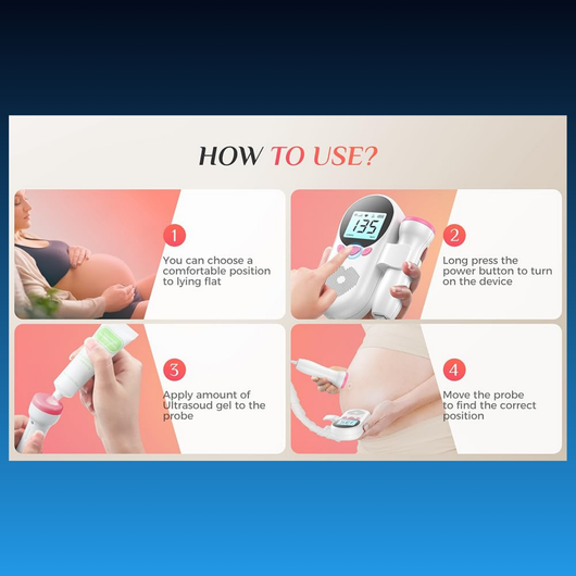 Fetal Doppler Heart Rate Monitor