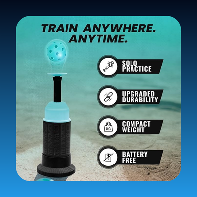 Portable Baseball Hitting Training Aid (1 Ball Included)