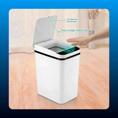 Smart Sensor Narrow Trash Can