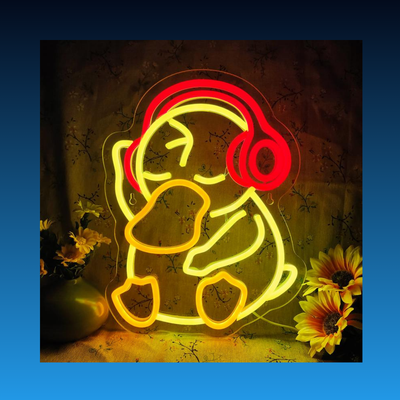 Cartoon Style LED Neon Wall Light