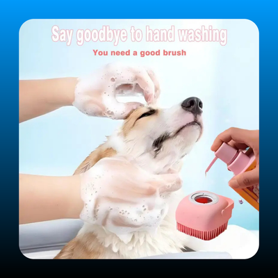 Pet Grooming Bath Massage Brush