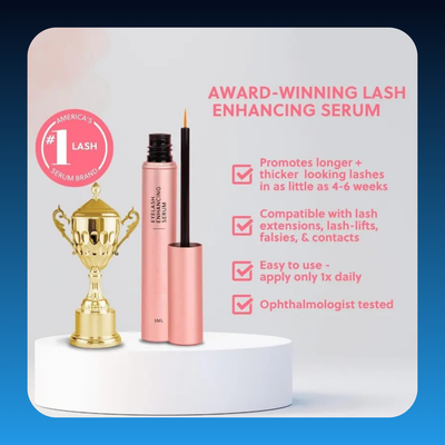 Eyelash Enhancing Serum with Powerful Peptides & Plant Botanicals
