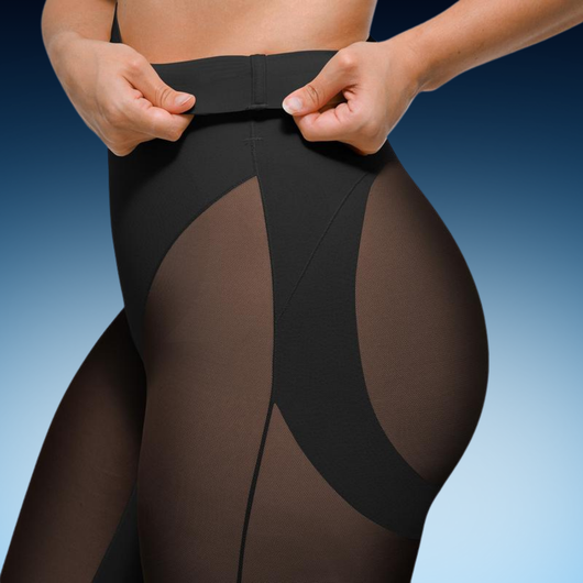 Plus Size High Waist Butt Lifting Capri Shapewear