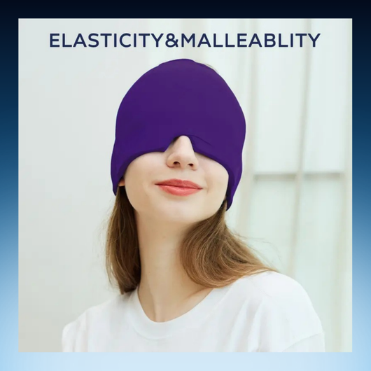 Migraine Relief Cap with Hot and Cold Therapy