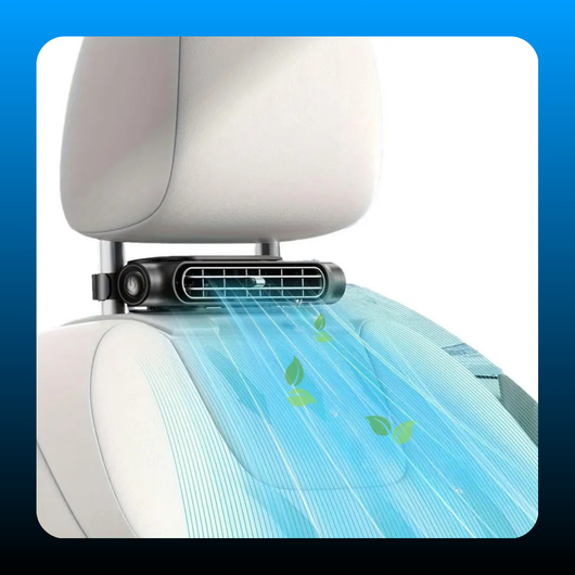 USB Plug in Car Seat Fan