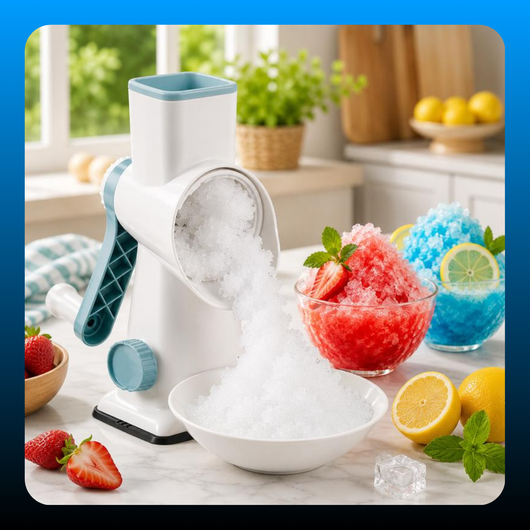 Hand Crank Plastic Ice Shaver