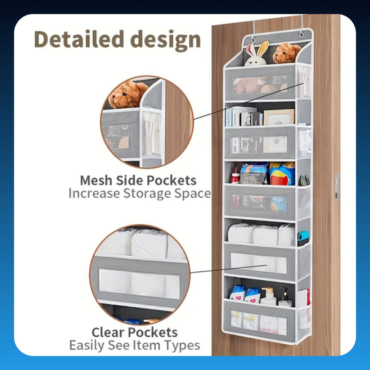 Over-the-Door Hanging Storage Organizer