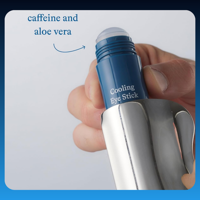 Cooling Eye Kit with Caffeine & Aloe Vera