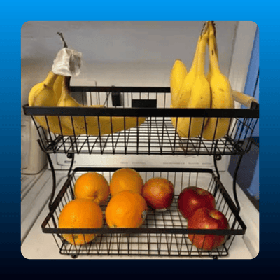 2-Tier Fruit and Vegetable Storage Rack