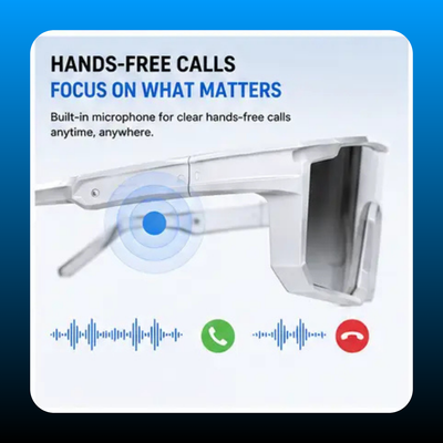 Smart Work Glasses with Open-Ear Audio