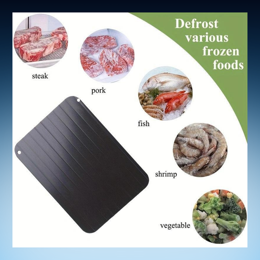 Fast Thaw Aluminum Defrost Tray