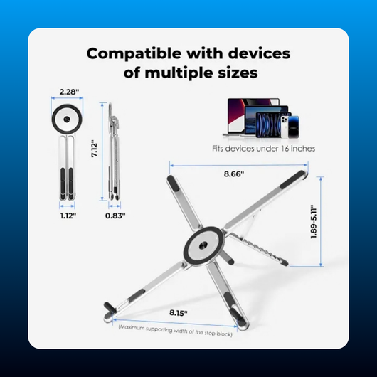 Ergonomic Portable Laptop Stand