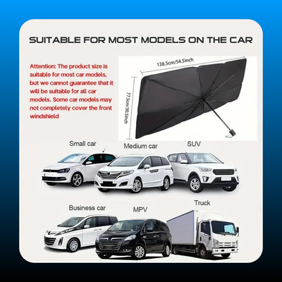 Portable Car Sunshade