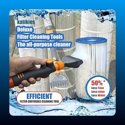 Heavy Duty Pool and Spa Filter Cleaner Ergonomic Handle