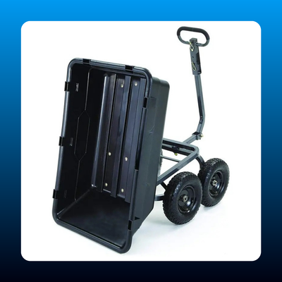 Heavy Duty Poly Dump Cart