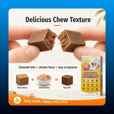 Chewable Dog Dewormer Tablets, 10 Count