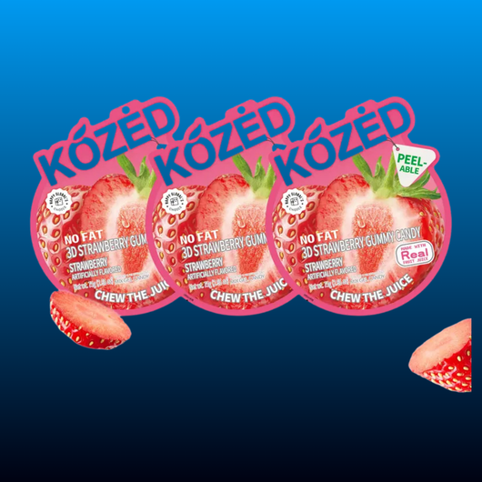 Peelable Fruit Gummy Candy Variety Pack