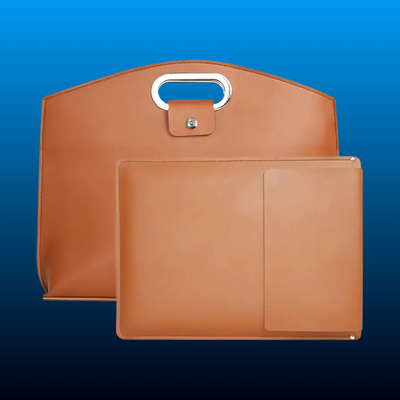 Waterproof Leather 14-16In for Laptops and iPad Cases