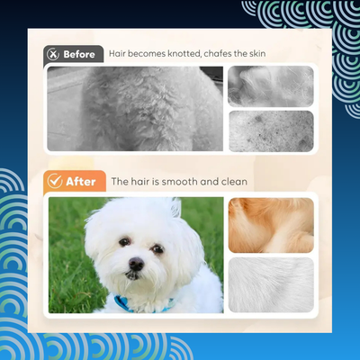 Pet Bath Brush with Built-in Shampoo Dispenser