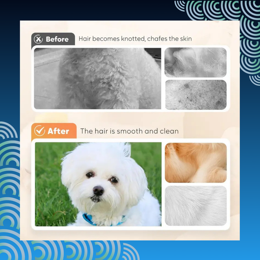 Pet Bath Brush with Built-in Shampoo Dispenser