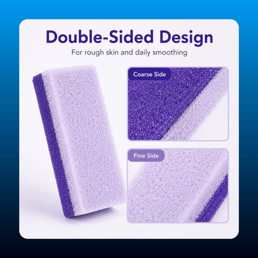 Double-Sided Foot Pumice Set (4 Piece)
