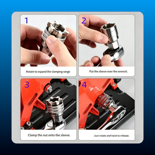 Multi-Function Universal Socket Wrench
