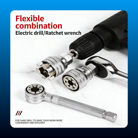 Multi-Function Universal Socket Wrench