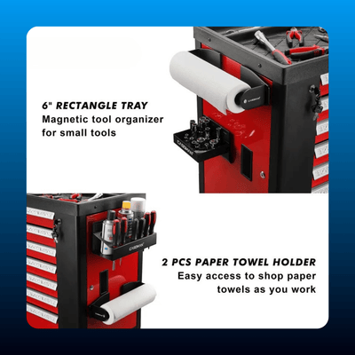 4-Piece Magnetic Tool Organizer Set
