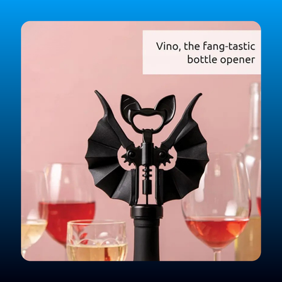 Bat Wing Corkscrew and Bottle Opener