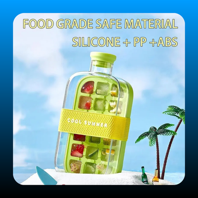 500ml Touchless Ice Cube Water Bottle