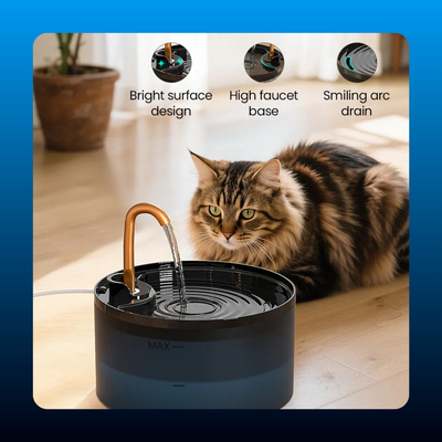 Silent Cat Water Fountain
