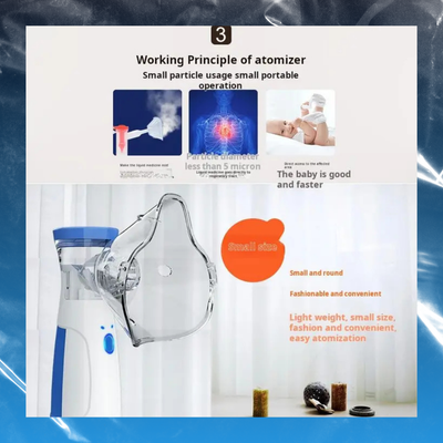 Portable Ultrasonic Rechargeable Nebulizer