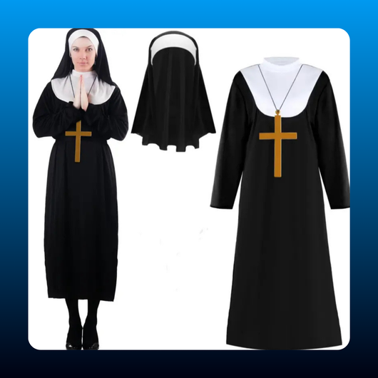 Classic Nun Habit Costume