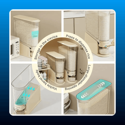 Airtight Rice Dispenser