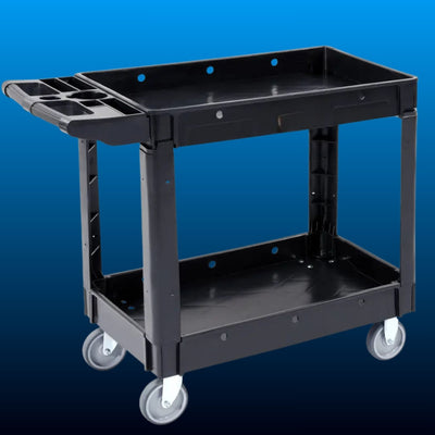 Heavy Duty Rolling Utility Cart with Handle