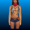 Plaid and Cow Print Cowboy Costume