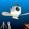 Rechargeable Hanging Tent Fan with Light