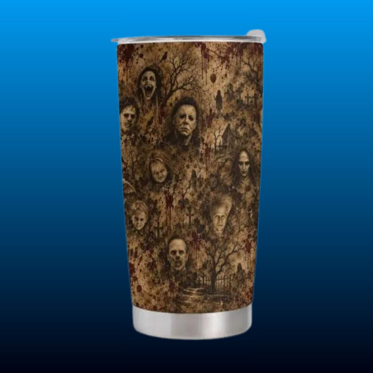 Halloween Horror Collage 40oz Tumbler